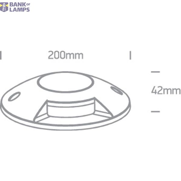 GREY IP67 SURFACE GROUND WW 6W 230V image 3