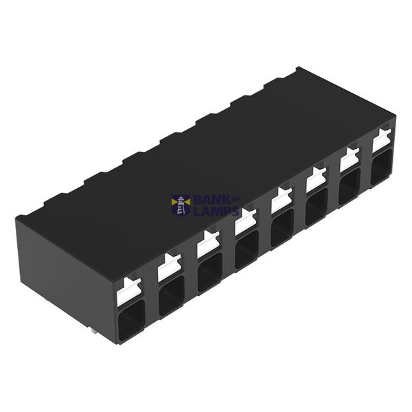 THR PCB terminal block push-button 1.5 mm² black image 1