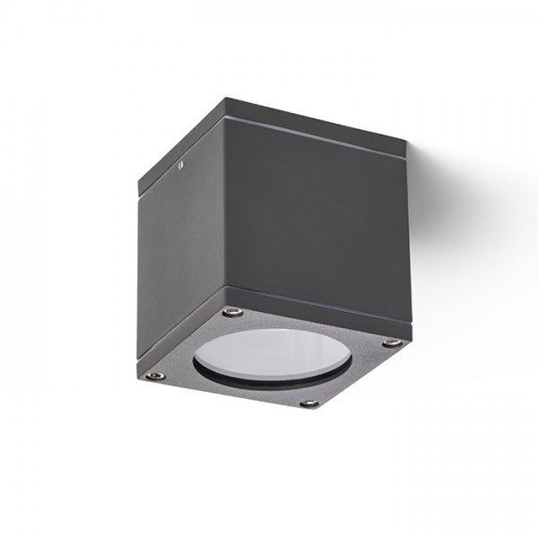 RODGE ceiling anthracite grey 230V LED GU10 8W IP54 image 1