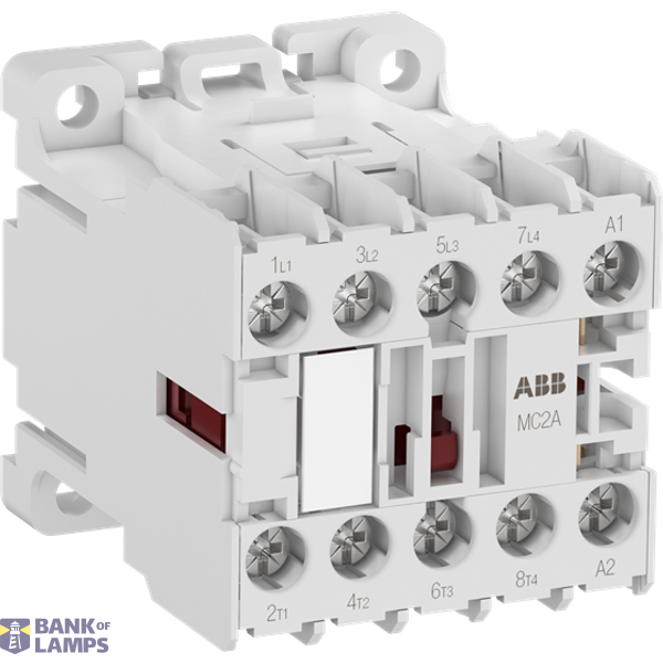 MC2AB00AT4 Mini Contactor 2NO+2NC 120V 50/60Hz image 2