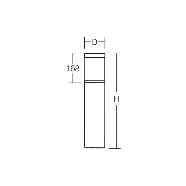 MEGA LATERNE F, 10 W, 640 lm, 830, anthracite, smart+free Bollards, D  image 4