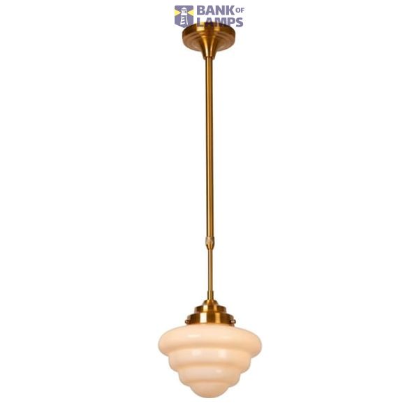 ROSALINE Pendant light-Opal-1xE27-60W-Glass image 1