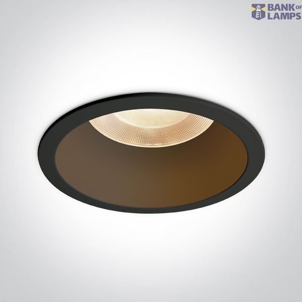 BLACK 18W CCTV IP65 230V DARK LIGHT image 1