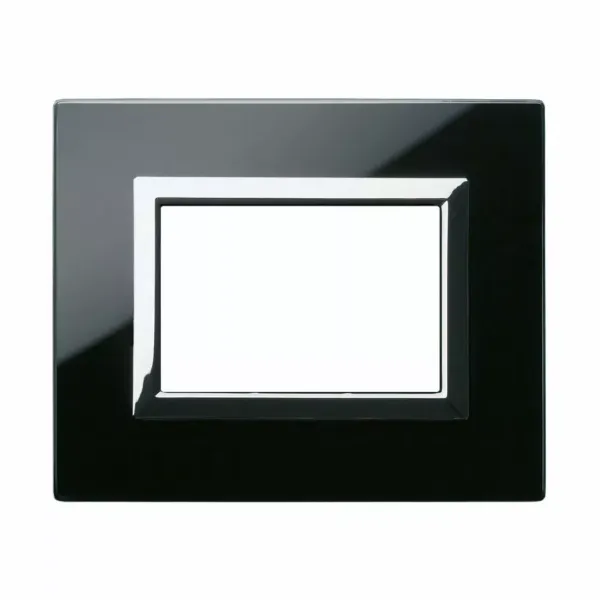 VERA44 GLASS FRONT PLATE A.BLACK 3M image 1