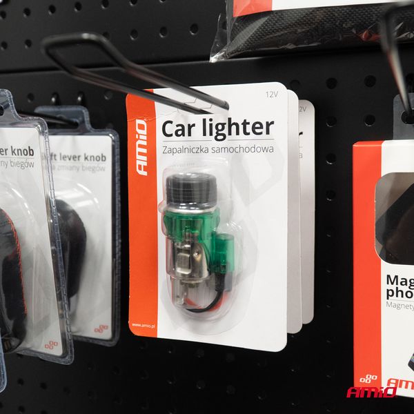 Lighter socket set with green light 12V CLI-03 image 1