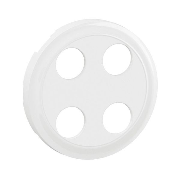 DOUBLE BINDING POST 2OUTLETS ROCKER WHITE image 2