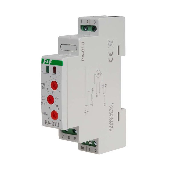 Analog relay with voltage input; PA-01U image 1