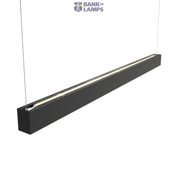 Vasco CCT Bi-directional Suspended Linear 1200mm OCTO Smart Control Emergency Black image 1
