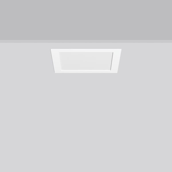 TOLEDO FLAT+ square, 8...15 W, 1050...2100 lm, 830, 840, white, DALI R image 2