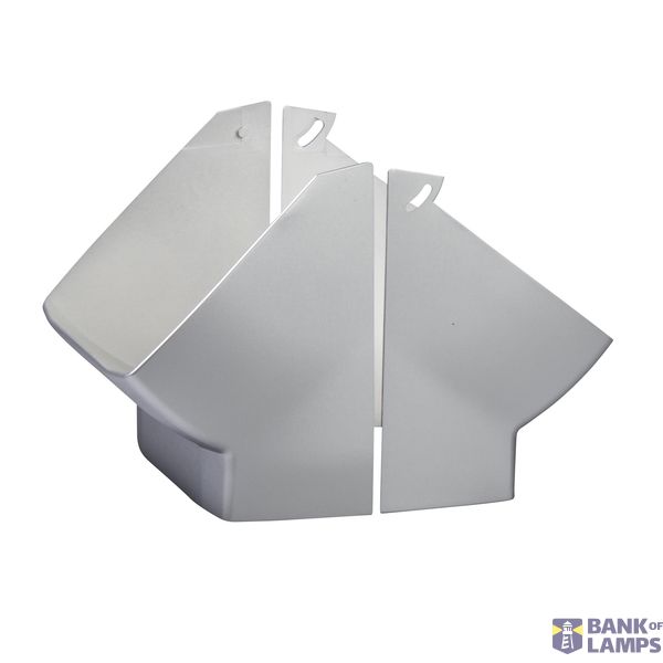 OL50 INSIDE CORNER 120X63 ADJUSTABLE GREY image 1