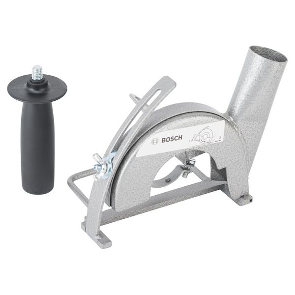 Cutting guide with dust extraction outlet 115/125 mm image 2