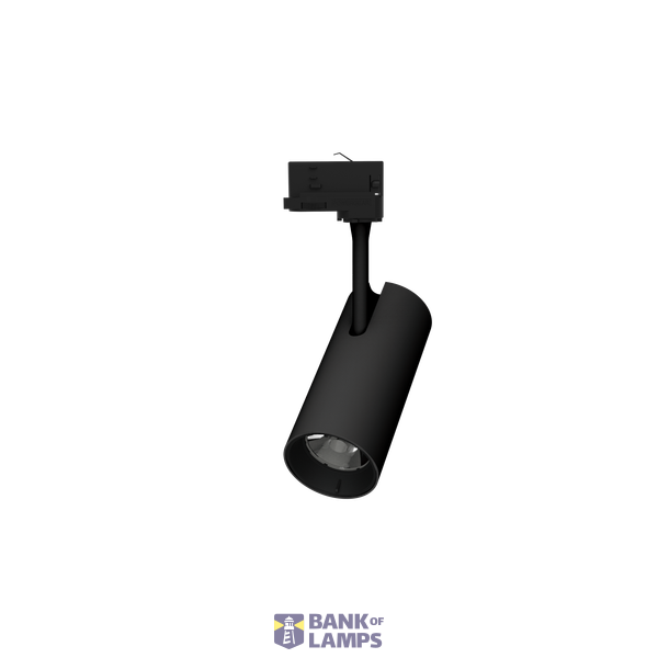 Azure 3-Circuit Track-mount Spot Light 33W 15° 3000K Black image 1