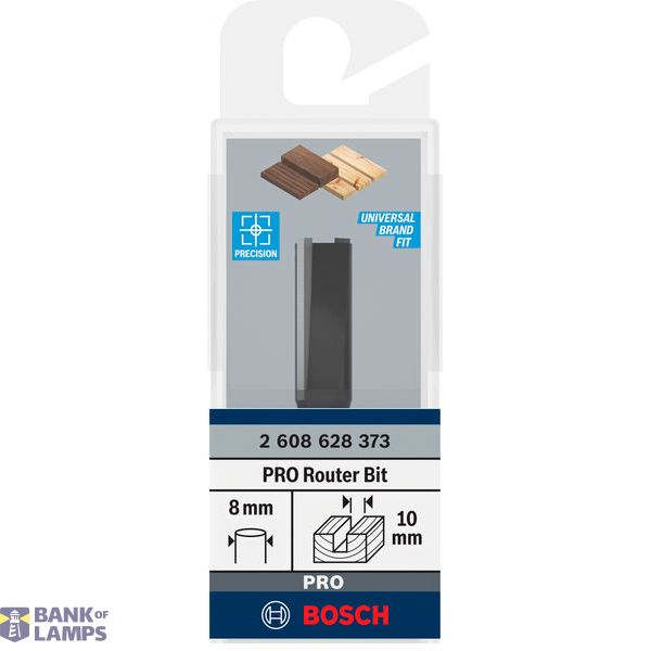 Straight bit, 8 mm, D1 10 mm, L 25 mm, G 56 mm image 2
