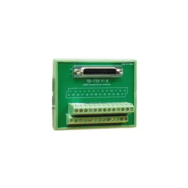 MOXA – TB-F25 – DB25 socket for DIN rail wiring image 1