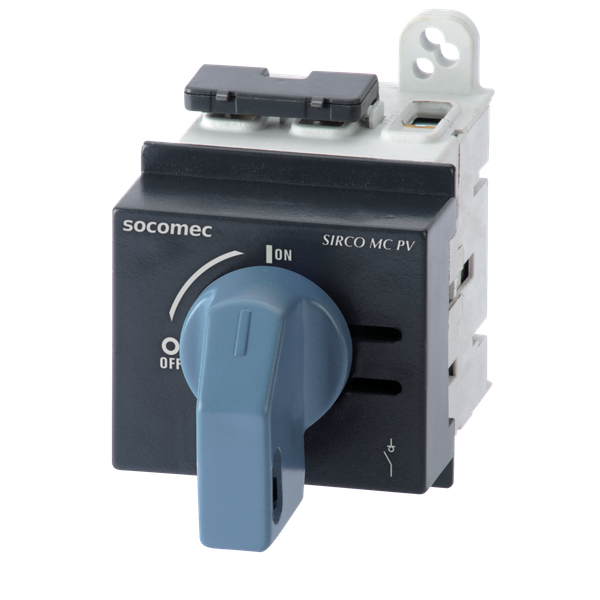 Load break switch body for photovoltaic 600VDC, 30A. Single circuit. S image 1