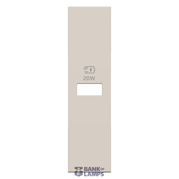 L.NOW - 1USB CHARGER COVER 1M SAND image 1