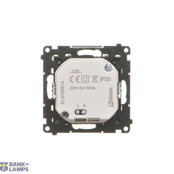 SOON ON SALE, Two gang switch, Push In system, (module), Simon 24, IP20/IP44, 10AX, cashmere image 1