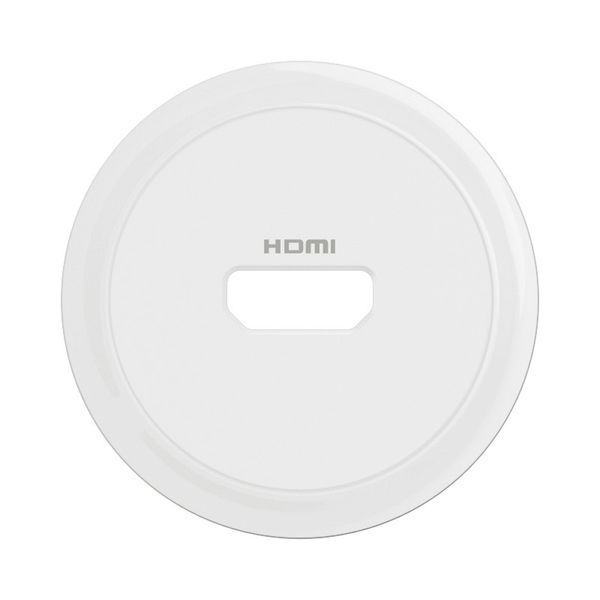 1.4 A TYPE HDMI PRE-CONNECTED SOCKET ROCKER WHITE image 4