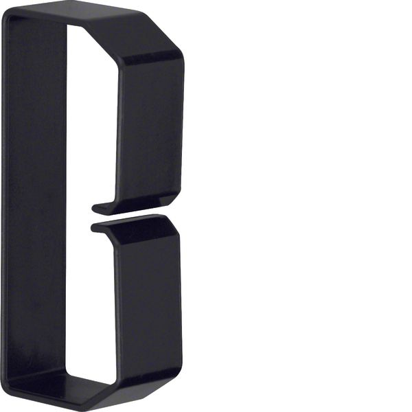 Cable retaining clip made of PVC for LKG 50x100mm black image 1