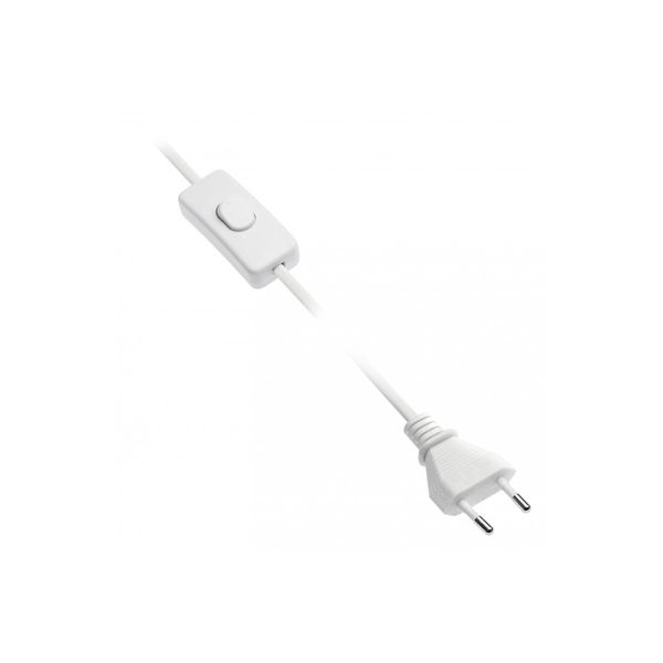 Cable with switch 2 m, white image 1