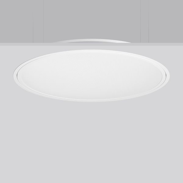 TRIONA round, 66 W, 8350 lm, 840, white, DALI Recessed ceiling luminai image 2