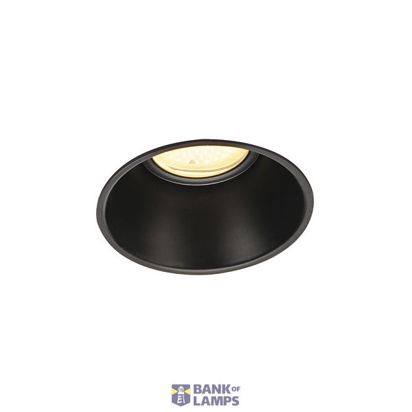 Decorative frame for F-Light downlight,black,clear glass image 4