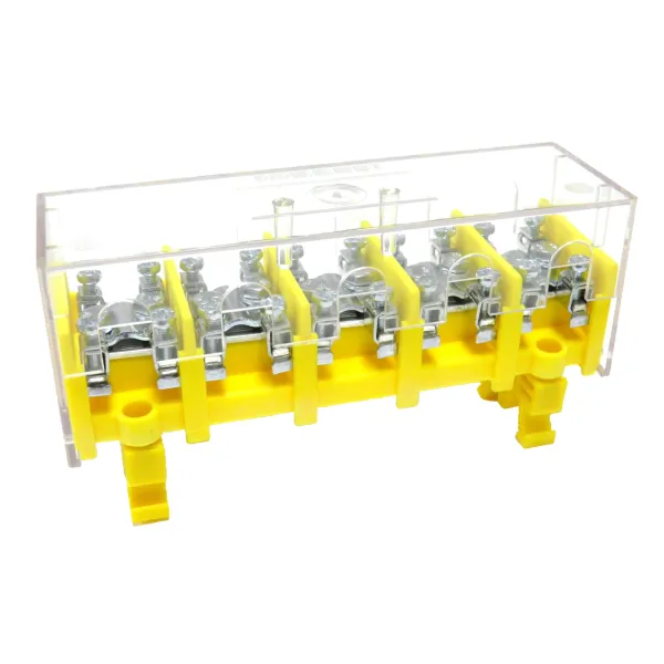 Electric main branch terminal LZ5*25/10wyk.21P yellow image 1
