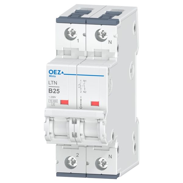 Miniature circuit breaker LTN-25B-1N image 1