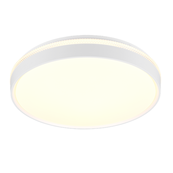 Spacy LED ceiling lamp matt white image 1
