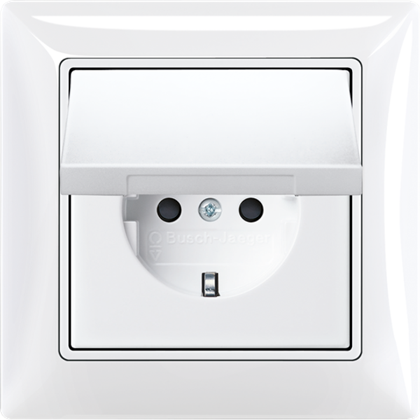 5513B-C0235794 Outlet double with pin, shuttered ; 5513B-C0235794 image 1