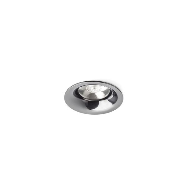 SHARM BASE recessed black chrome 230V LED 10W 24° 3000K image 1