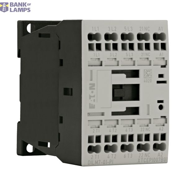 Contactor, 3 pole, 380 V 400 V 3 kW, 1 NC, 48 V 50 Hz, AC operation, P image 1