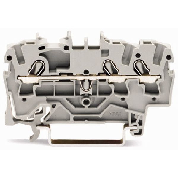 2002-1301 3-conductor through terminal block; 2.5 mm²; suitable for Ex e II applications image 3