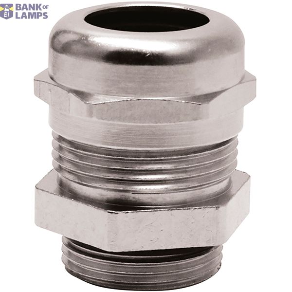 Cable Gland Widened segment trim ECEA Nickel Plated Brass M20 Long Met image 1