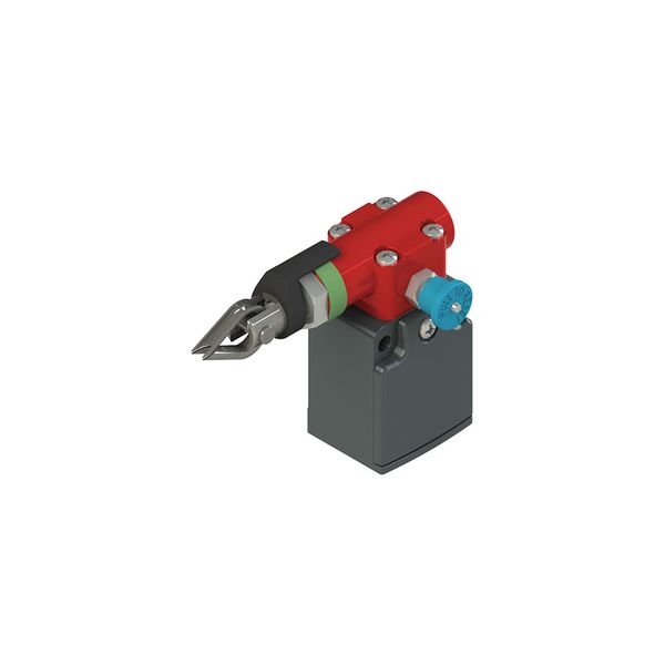 Rope safety switch with reset for emergency stop image 1
