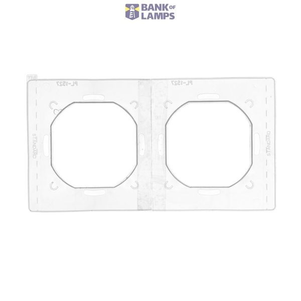 Double surface mounted box, satin, metallized image 1