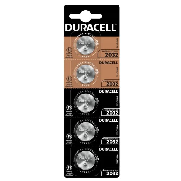 DURACELL Lithium 2032 BL5 image 1