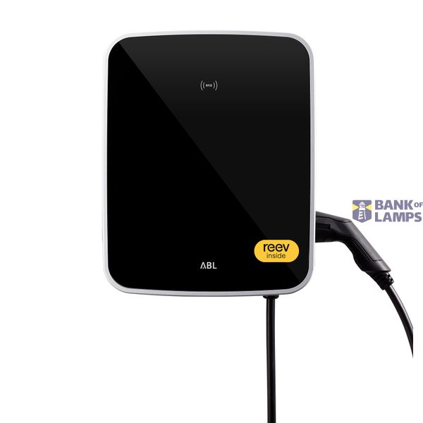 Wallbox eMH3 Single, calibration law compliant, 22 kW, Type 2 charging cable, controller, reev Pro image 1