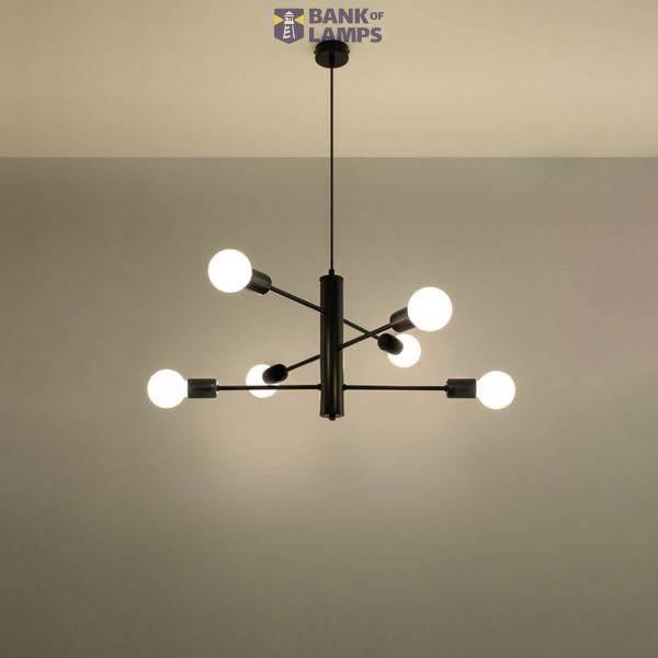 CHANDELIER DUOMO 6 E27 6X60W IP20 image 7