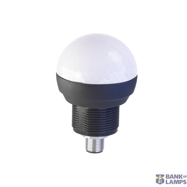 DOMELED_50, ø50mm (1.97"), 180°, ~1,5W(R)/1,3W(G)/1,7W(B)/1,3W(G)/1,8W(W), 24V DC, IO-Link image 1