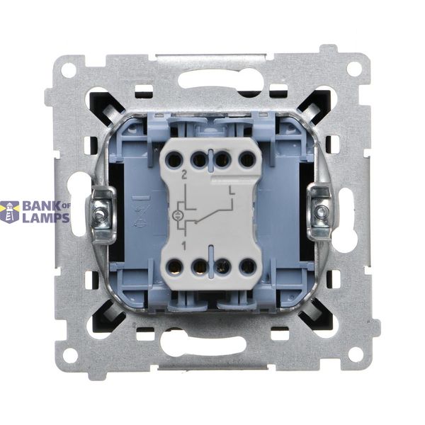 Switch with motion sensor and relay, white image 1