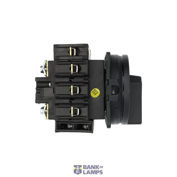 P3 Main switch, 80 A,Flush mounting, 4 pole, Form EA/SVB, Black, Door  image 5