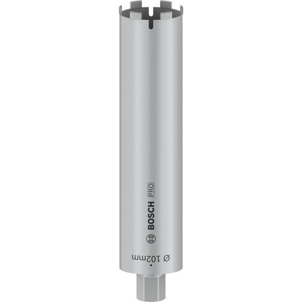 Diamond dry core cutter 1 1/4" UNC Best for Universal 112 mm, 400 mm, 6 segments, 11.5 mm image 1