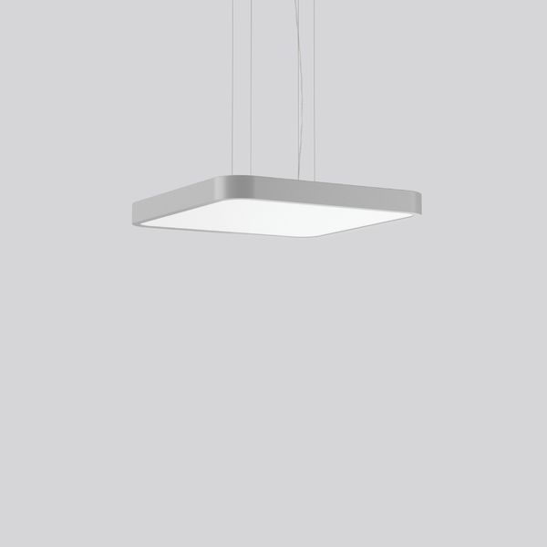 TRIONA square, 51 W, 6400 lm, 840, silver, DALI Pendant luminaires, L  image 1