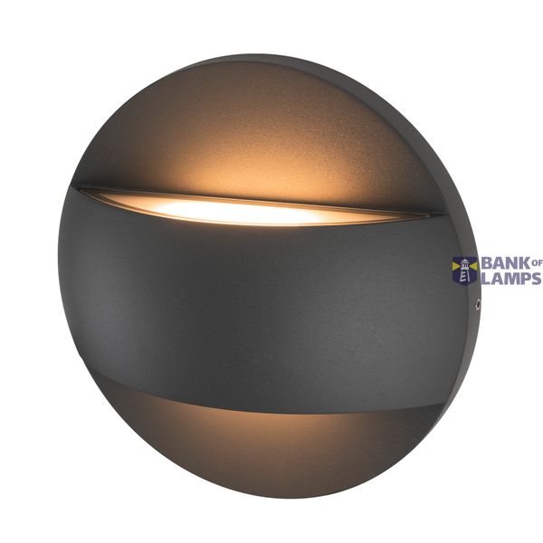 LID II UP/DOWN, wall-mounted light, 2700/3000K, 28W, PHASE, 100°, anthracite image 4
