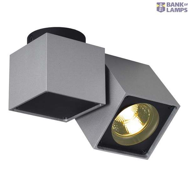 ALTRA DICE SPOT 1 ceiling lamp GU10 max 50W silvergrey/black image 7