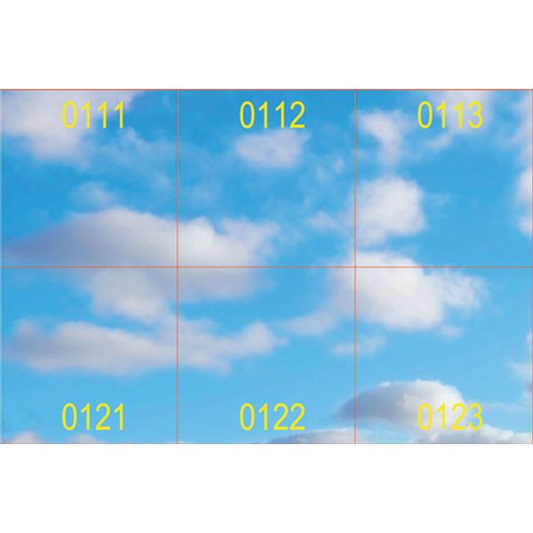MODUS Q, LED panel, recessed/pendant,DECO SKY 1, square A, modul 600, LED 857, driver 700mA no dimmable image 1