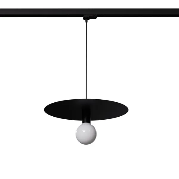 HANGING LAMP 3 PHASE FLAVIO BLACK E27 4000K 7.5W 690LM image 1