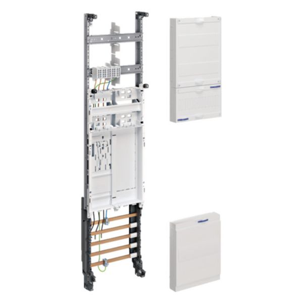Complete field, univers Z, BKE-I, 1 counter plate, 5-p. HLAK, H=1050mm, 16mm², 1 field image 1