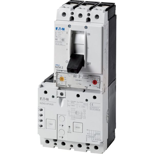 NZMH2-A200-FIA30 Circuit-breaker, 3p, 200A, +residual current circuit-breaker, 30mA, AC/DC sensitive image 3